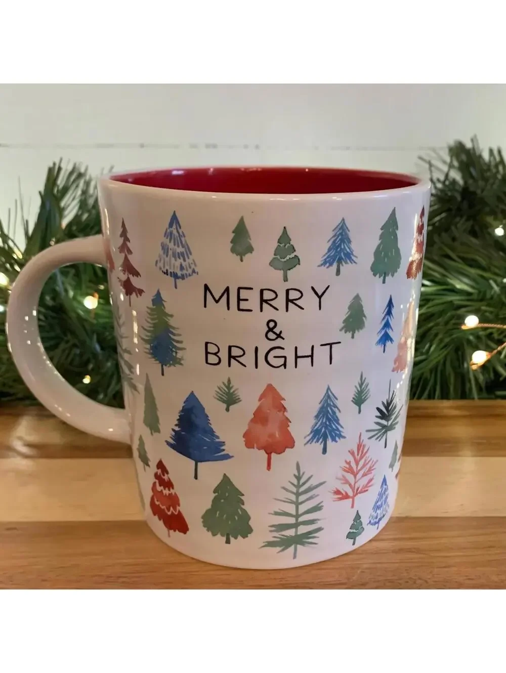 Merry and Bright Christmas Tree Mug from The Mistletoe Co.